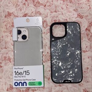 iPhone cases (bundle of 2)